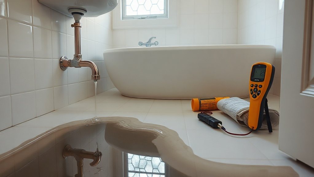 Insurer-ready escape of water trace and access report in Holloway
