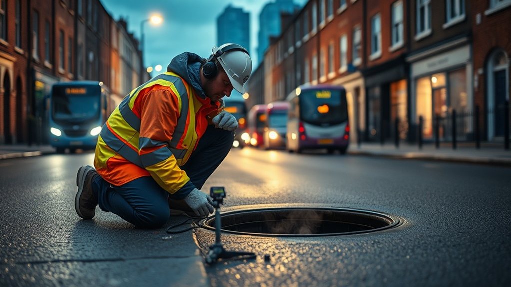 Underground Leak Detection Dalston E8 in Holloway